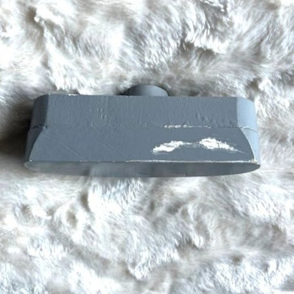 Wooden Kitty Cat Eye Glass Holder Vintage - Picture 5 of 11